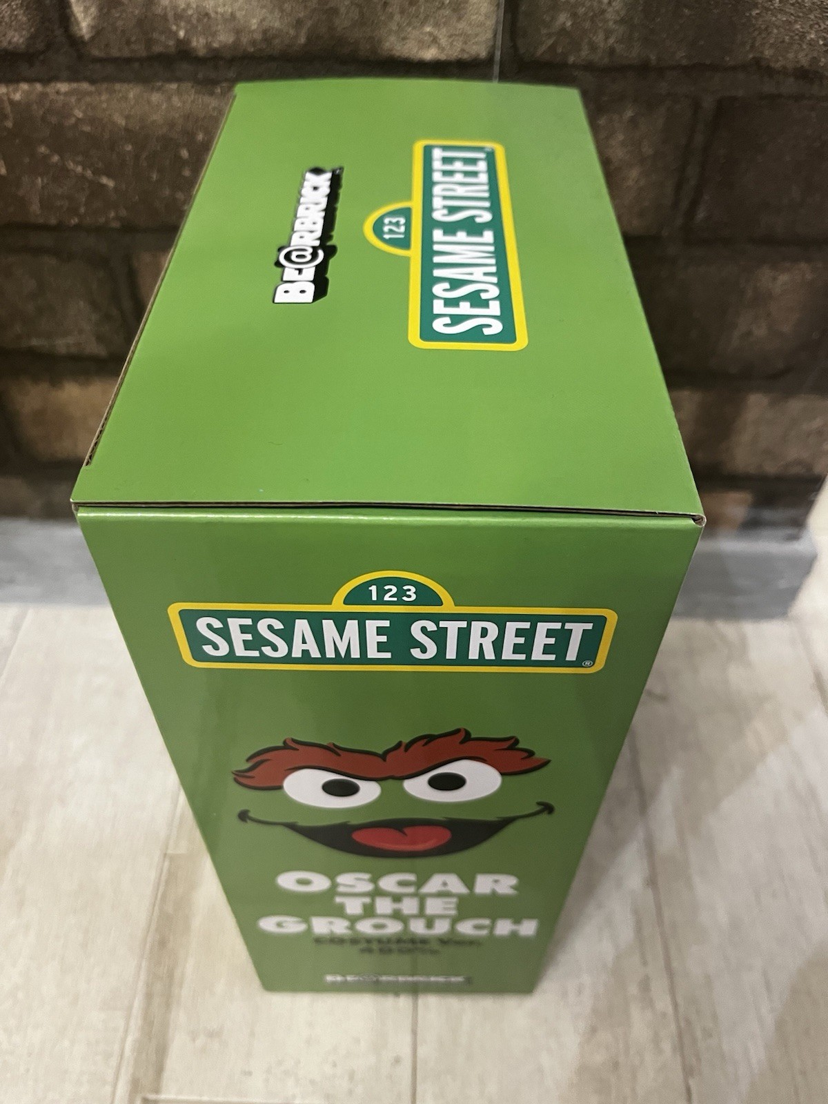 Medicom Toy BE@RBRICK Oscar costume ver. 400% Sesame Street Authentic photo 5