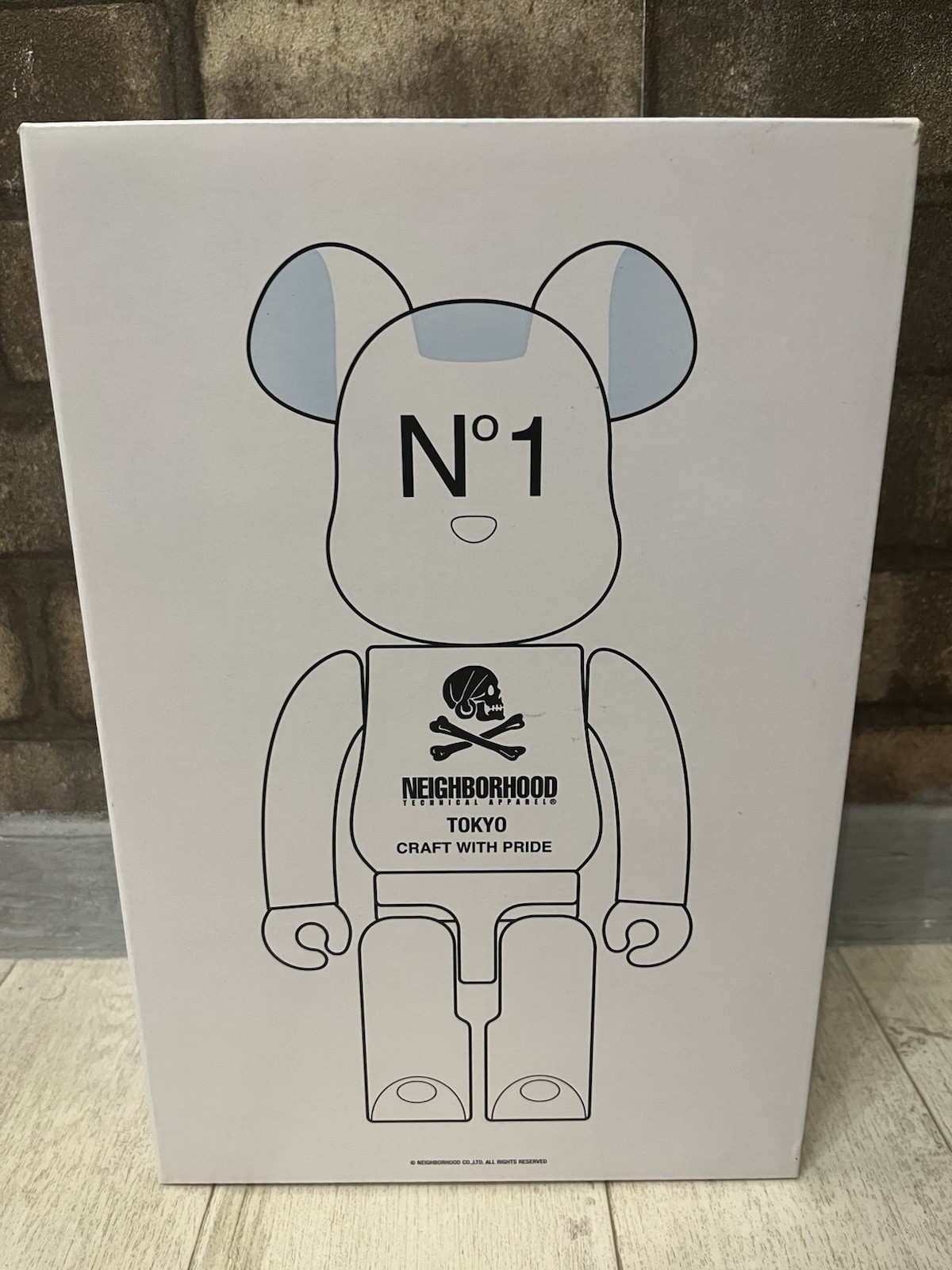 Medicom BE@RBRICK Neighborhood N°1 400%,100% 2018 Bearbrick Authentic photo 2