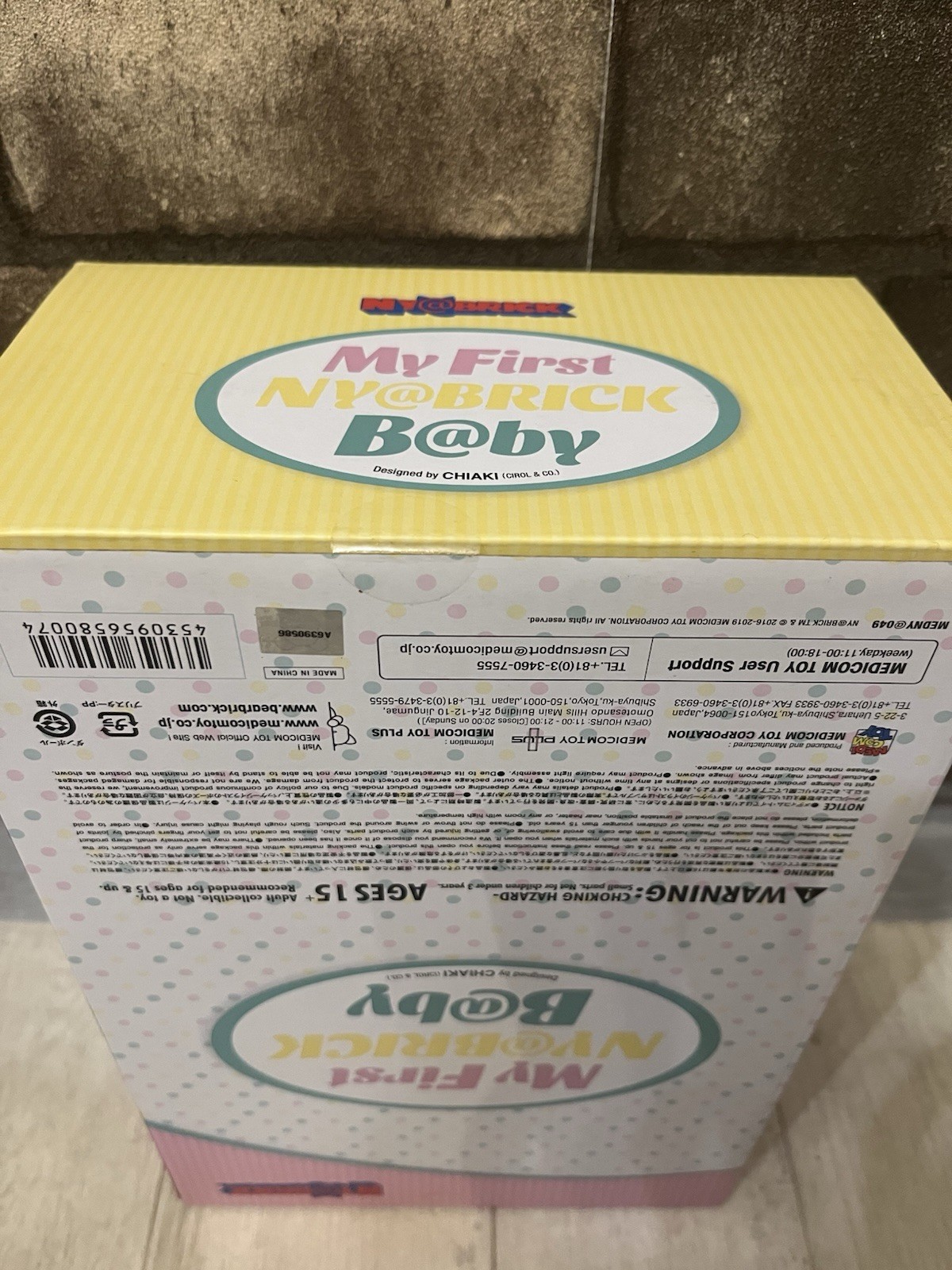 My First NY@BRICK B@BY 400%,100% 2019 Bearbrick BE@RBRICK Chiaki photo 3