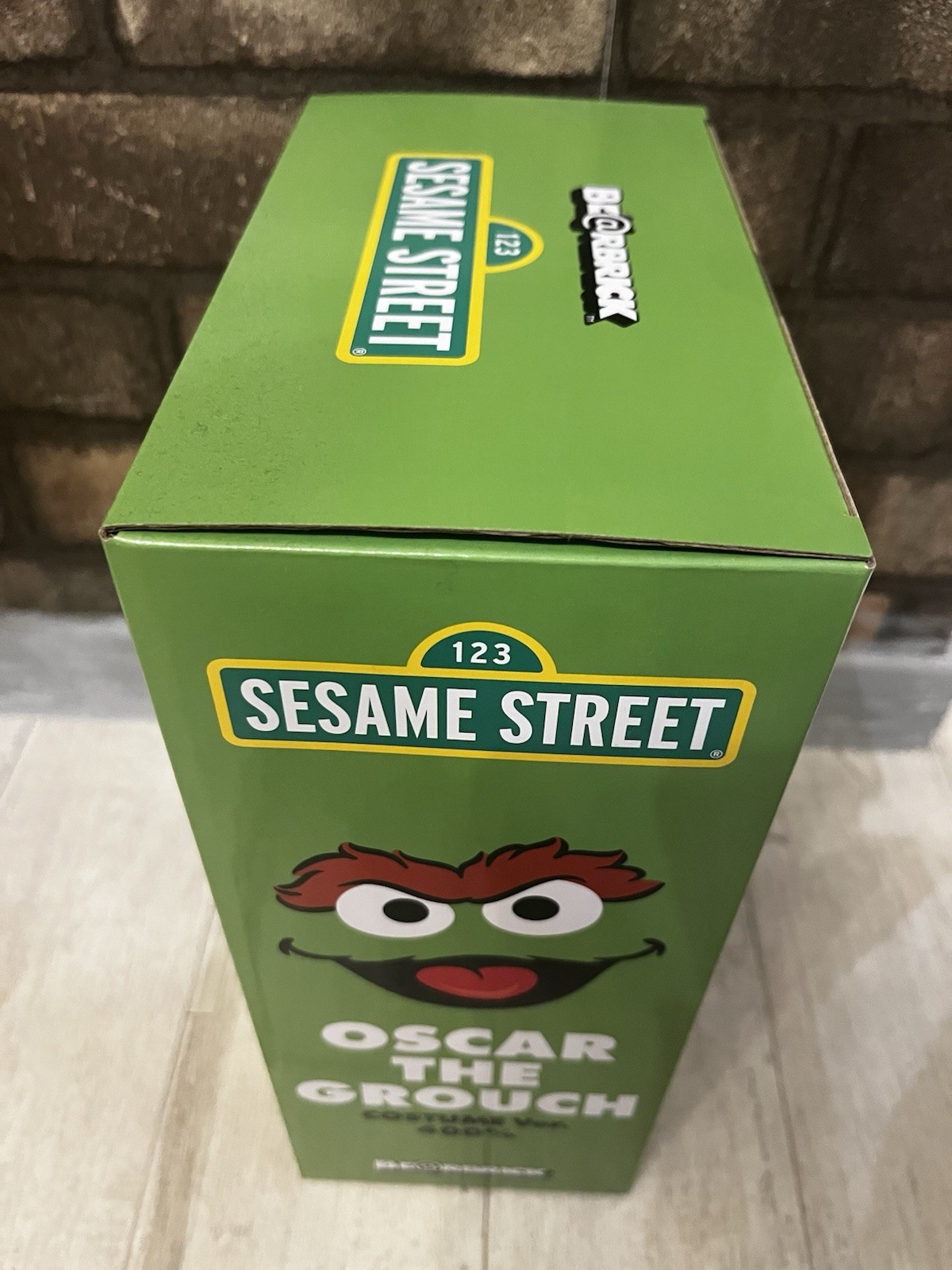 Medicom Toy BE@RBRICK Oscar costume ver. 400% Sesame Street Authentic photo 6