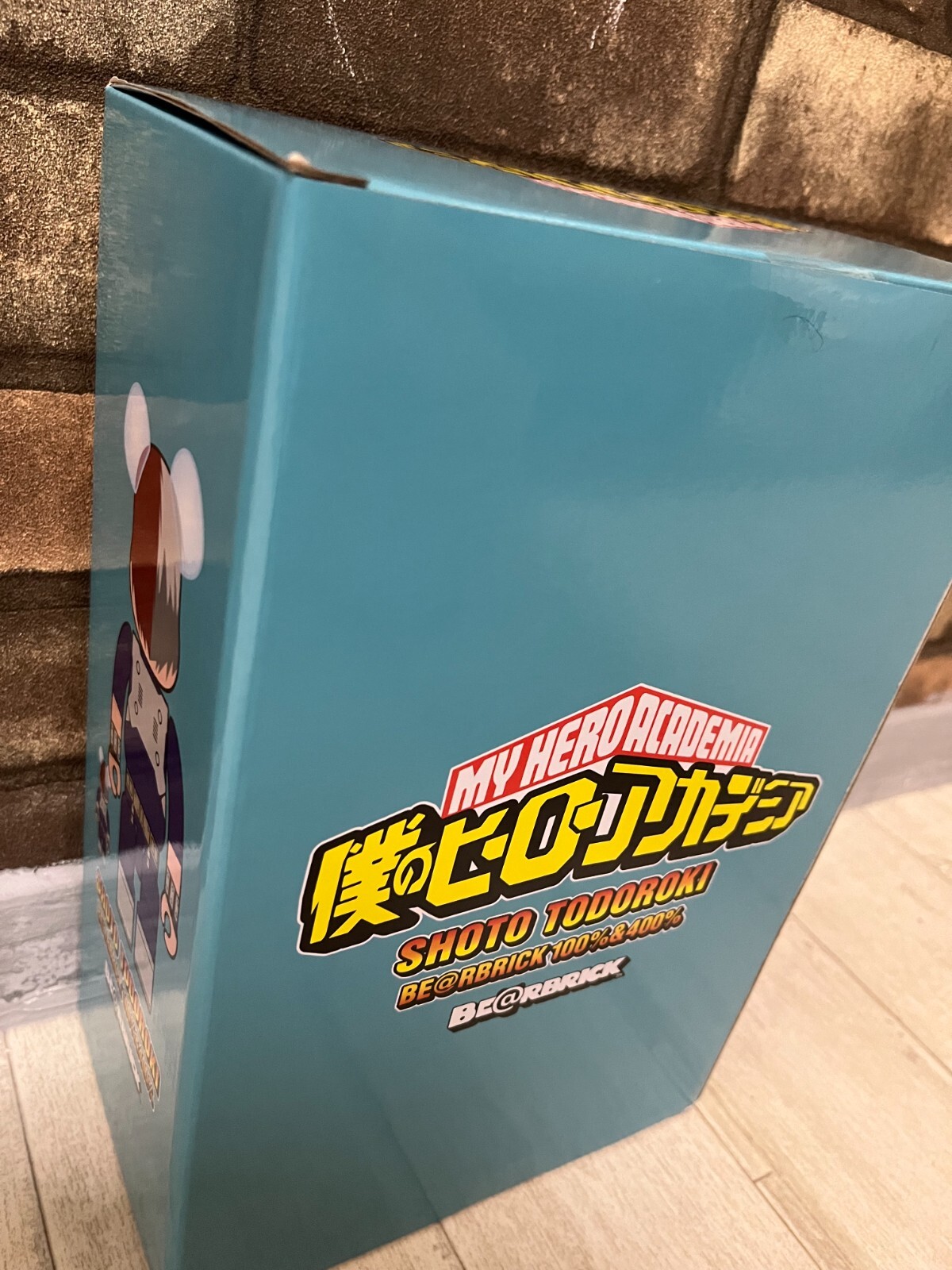 Medicom BE@RBRICK Shoto Todoroki 400%,100% My Hero Academia Bearbrick photo 5