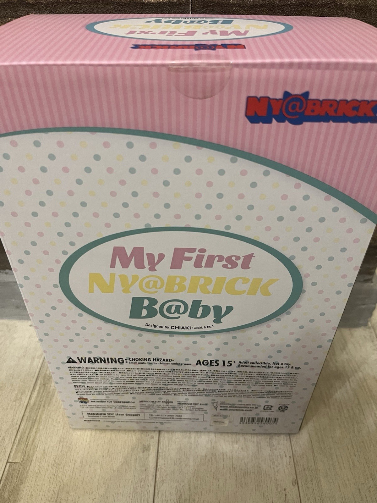My First NY@BRICK B@BY 400%,100% 2019 Bearbrick BE@RBRICK Chiaki photo 2