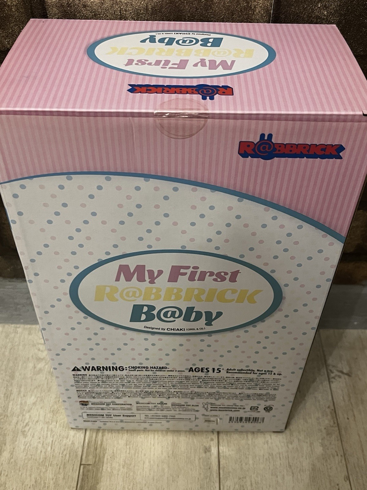 My First R@BBRICK B@BY 400%,100% 2019 Bearbrick BE@RBRICK Chiaki photo 2