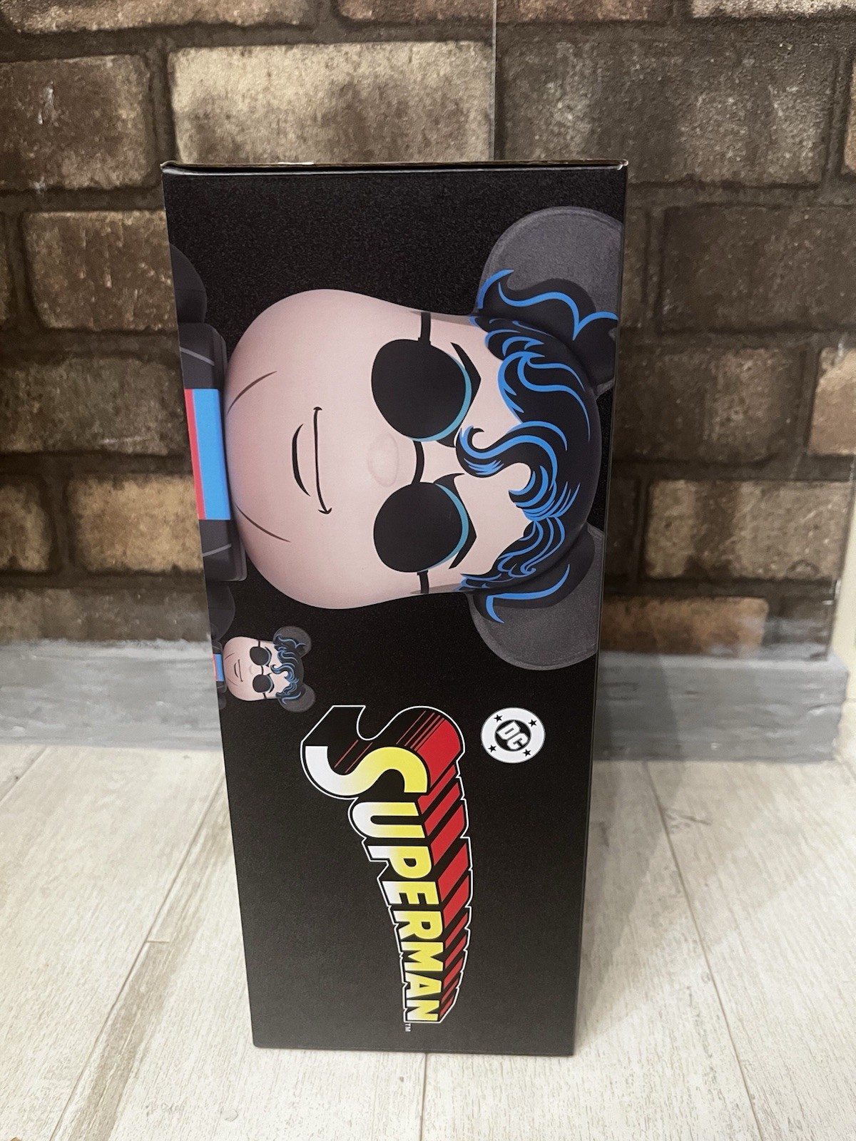 Medicom BE@RBRICK Superboy 400%,100% 2025 Bearbrick Authentic Superman photo 5