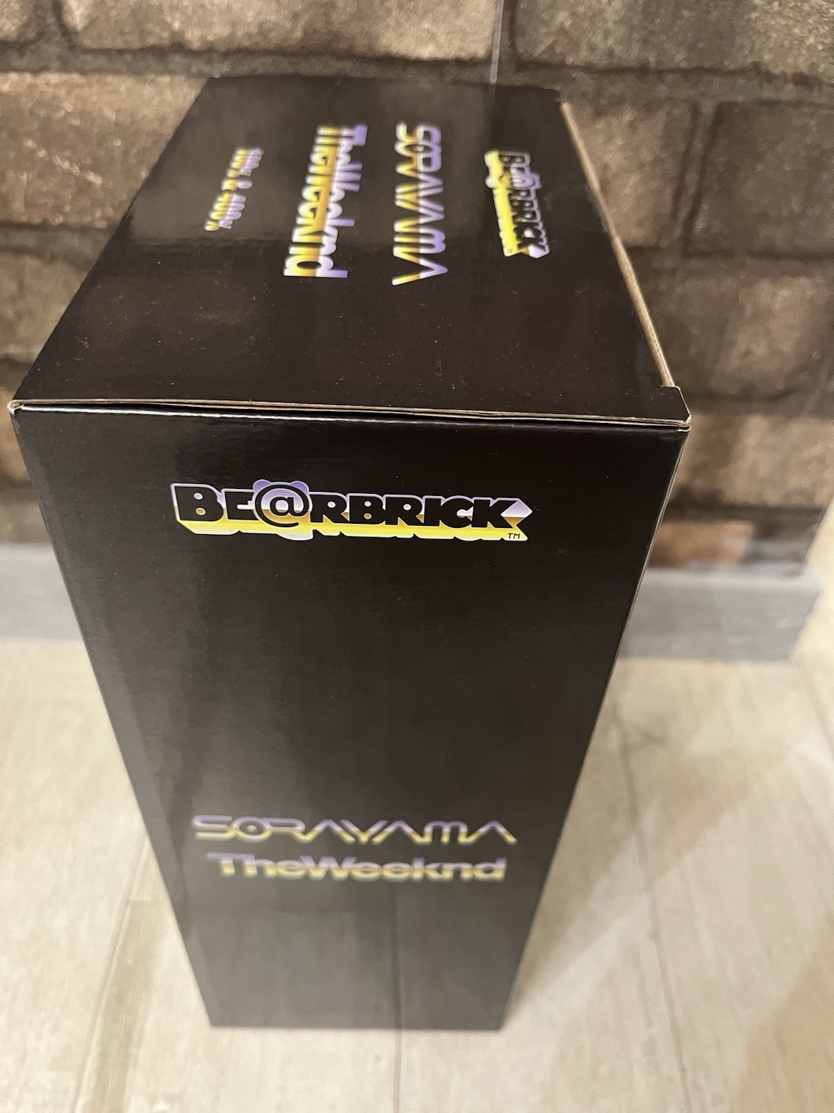 Medicom BE@RBRICK Sorayama The Weeknd 400%,100% 2021 Bearbrick photo 5