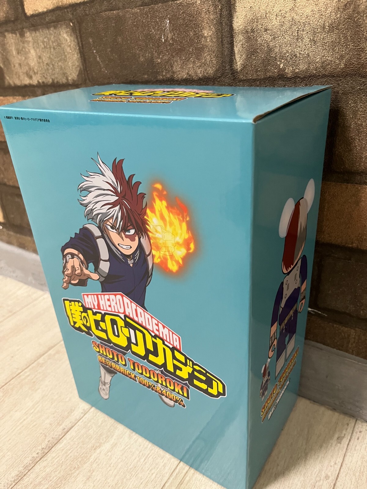 Medicom BE@RBRICK Shoto Todoroki 400%,100% My Hero Academia Bearbrick photo 3