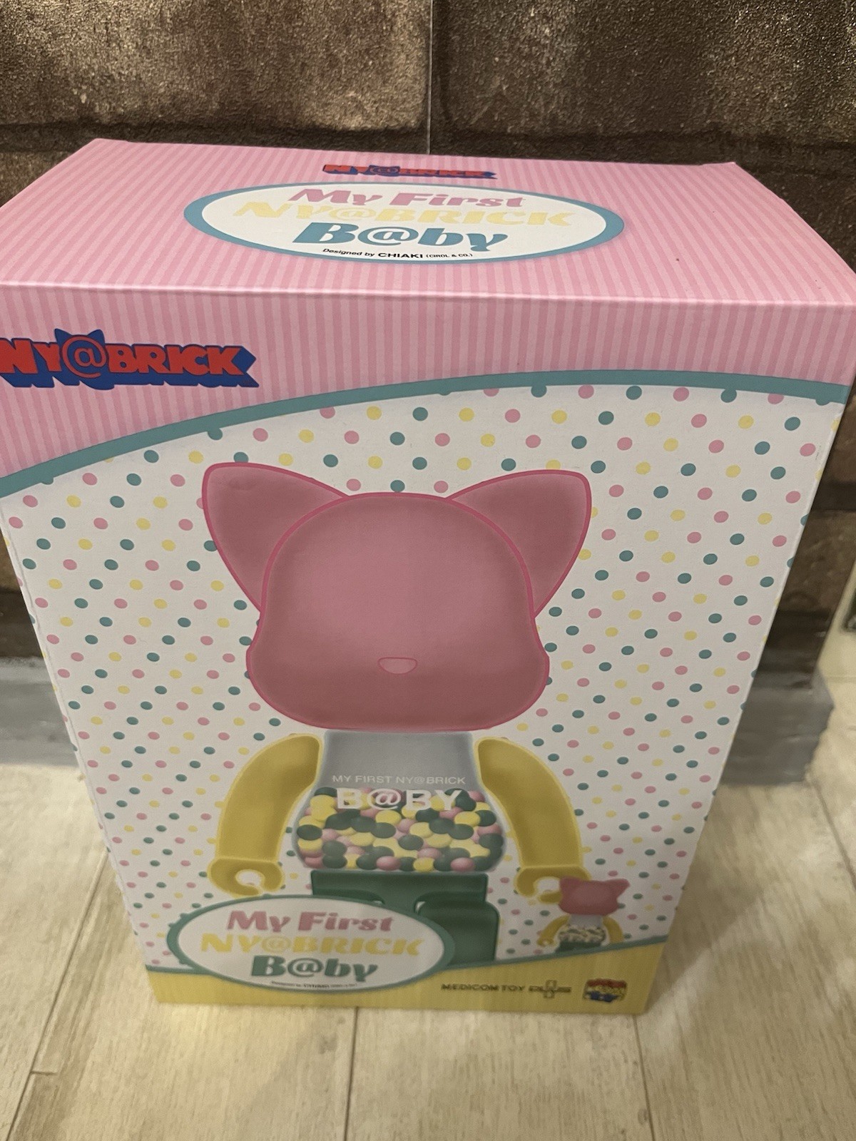 My First NY@BRICK B@BY 400%,100% 2019 Bearbrick BE@RBRICK Chiaki photo 4