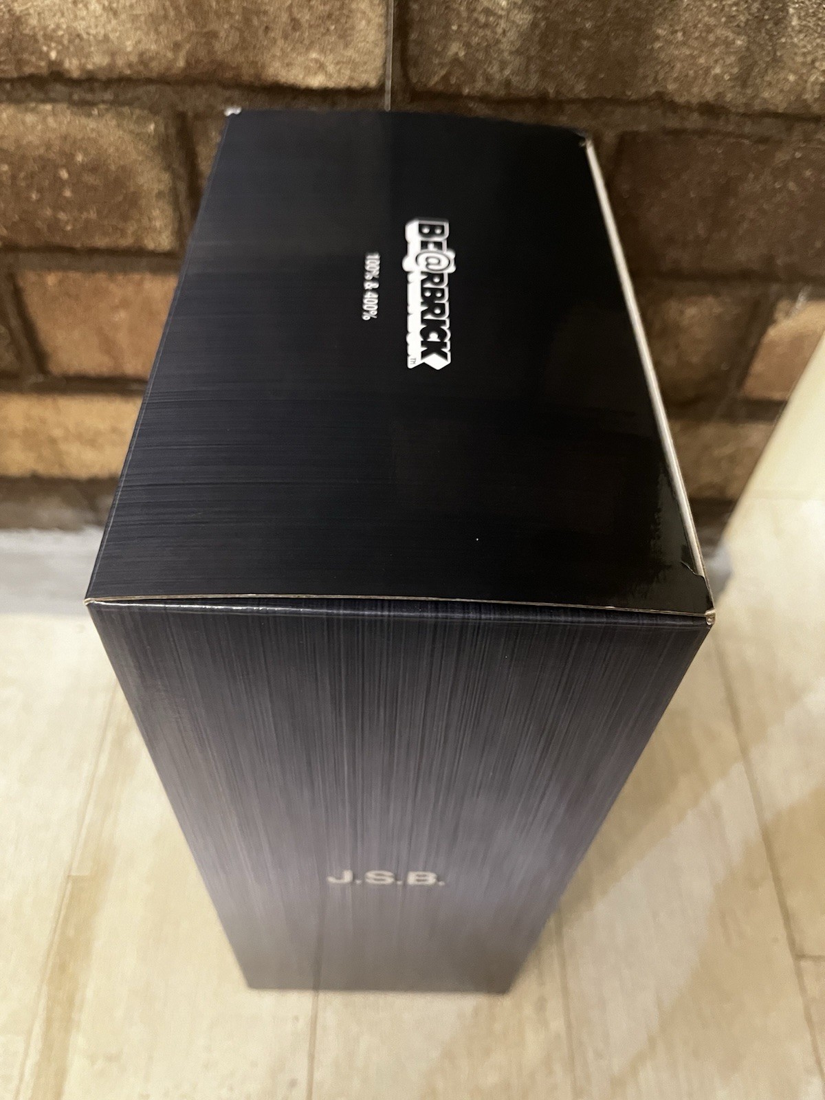 Medicom Toy BE@RBRICK J.S.B. 3rd ver. 100%,400% Blue JSB Authentic photo 4