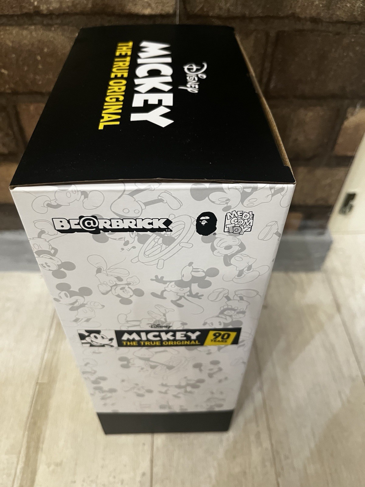 Medicom Toy BE@RBRICK Bape Mickey Camo 100%,400% a bathing ape Authentic photo 4