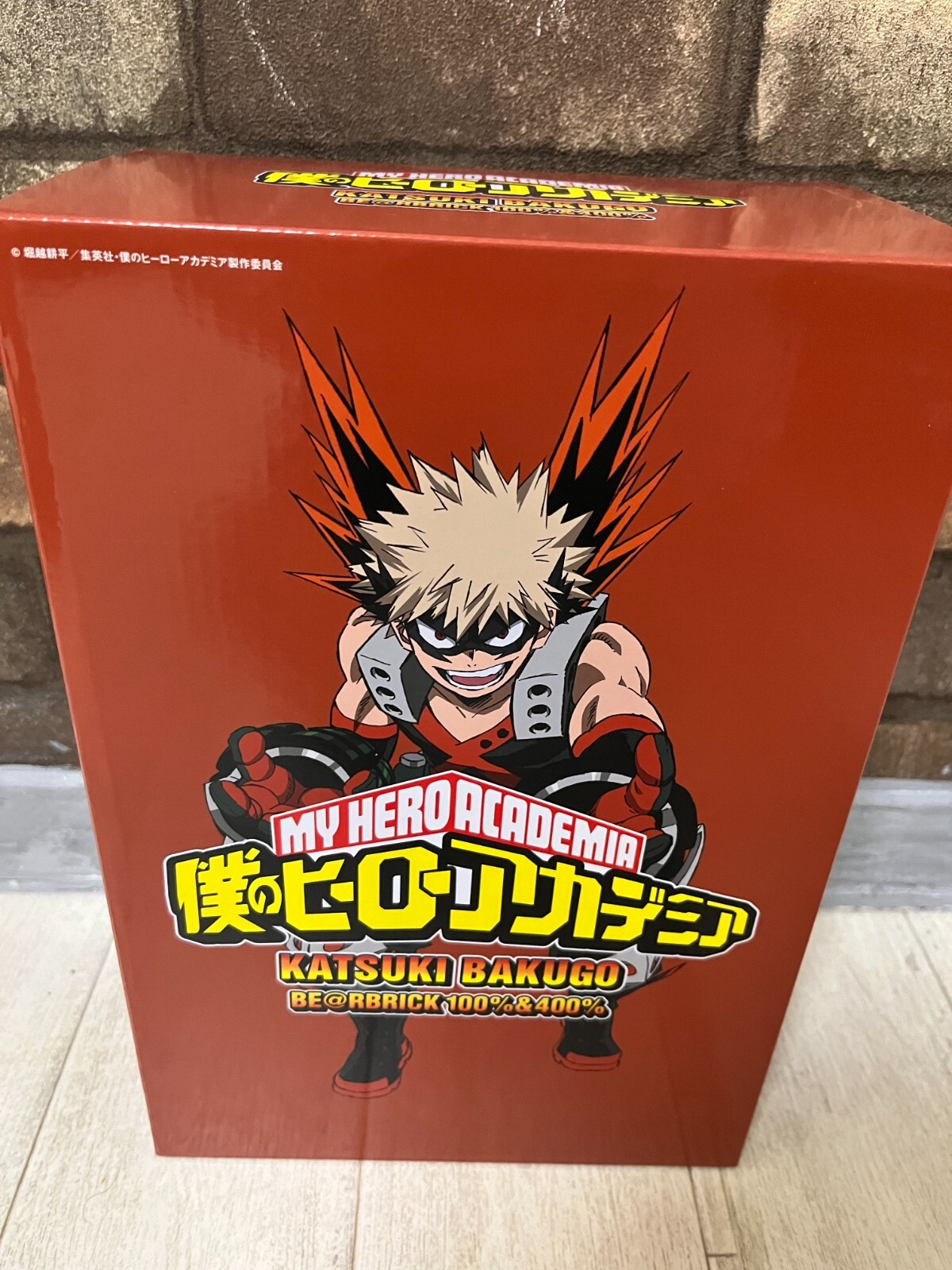 Medicom BE@RBRICK Katsumi Bakugo 400%,100% My Hero Academia Bearbrick Authentic