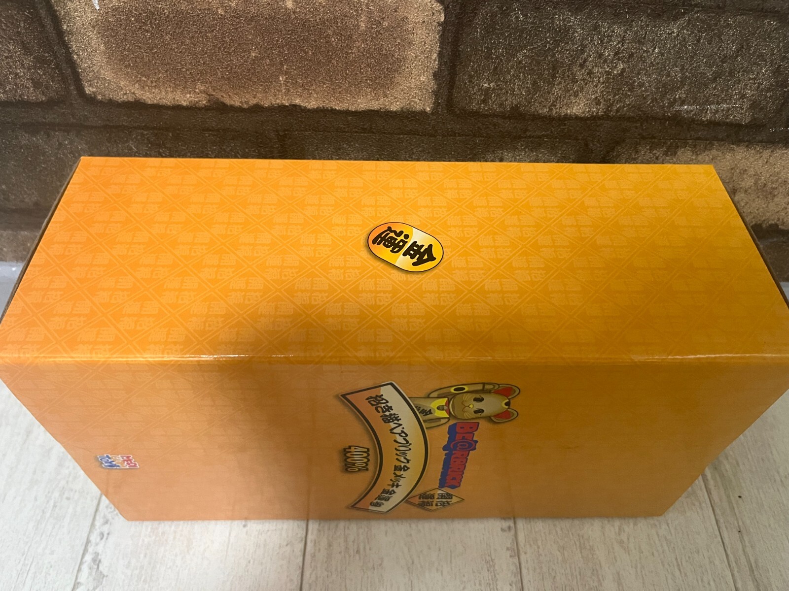 BE@RBRICK Maneki Neko Beckoning Cat Kinun Luck #3 400% Gold Chrome Bearbrick photo 4