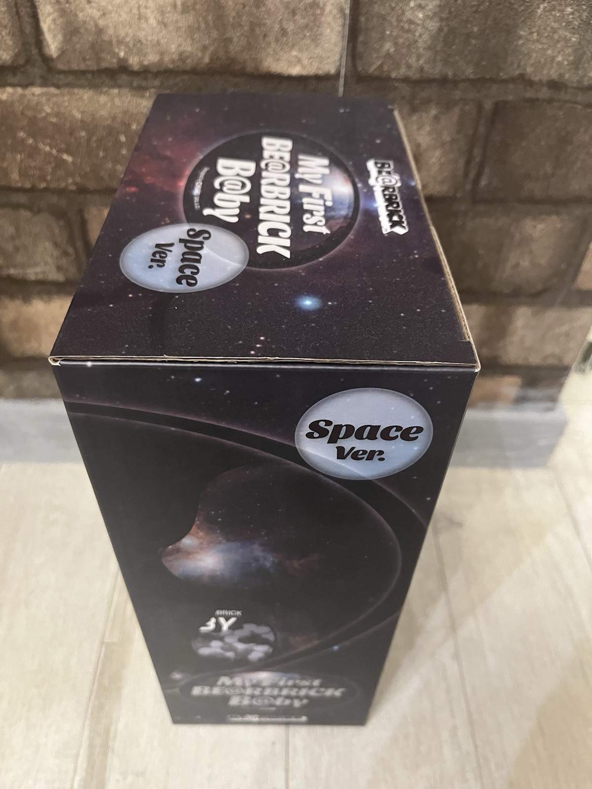My First BE@RBRICK B@BY Space ver. 400%,100% Bearbrick Chiaki 2019 Authentic photo 5