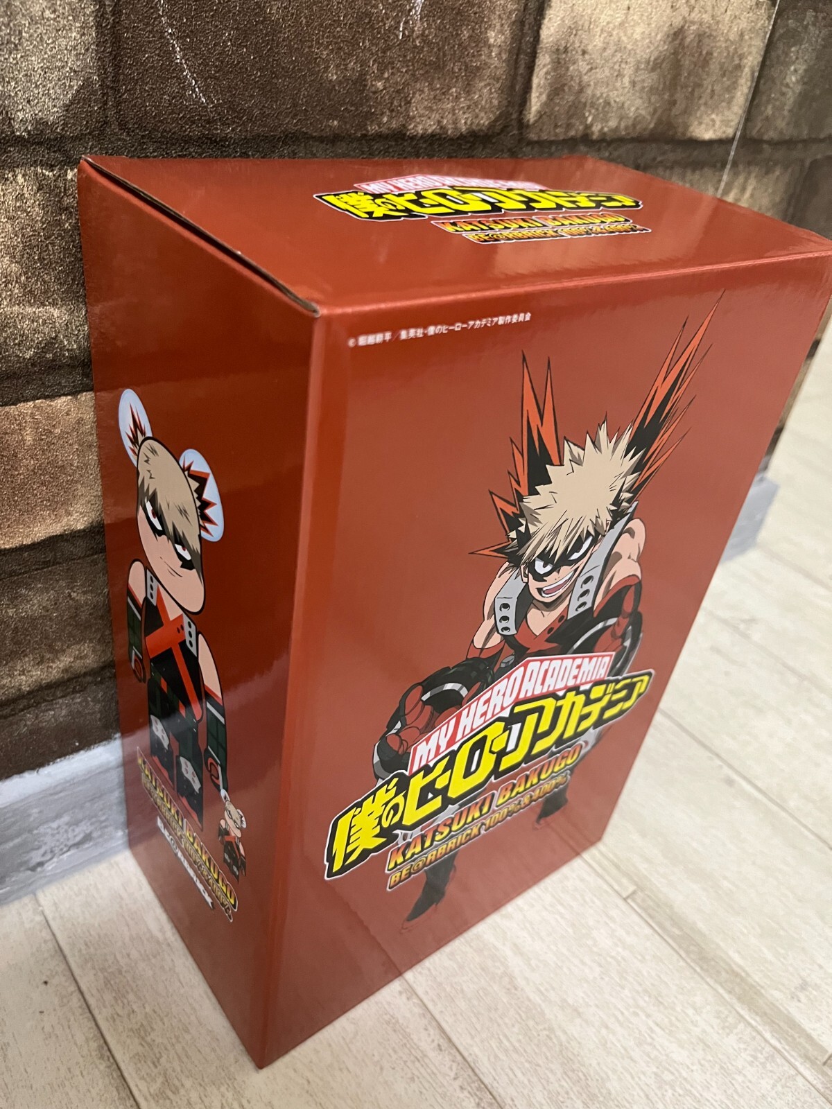 Medicom BE@RBRICK Katsumi Bakugo 400%,100% My Hero Academia Bearbrick Authentic photo 3