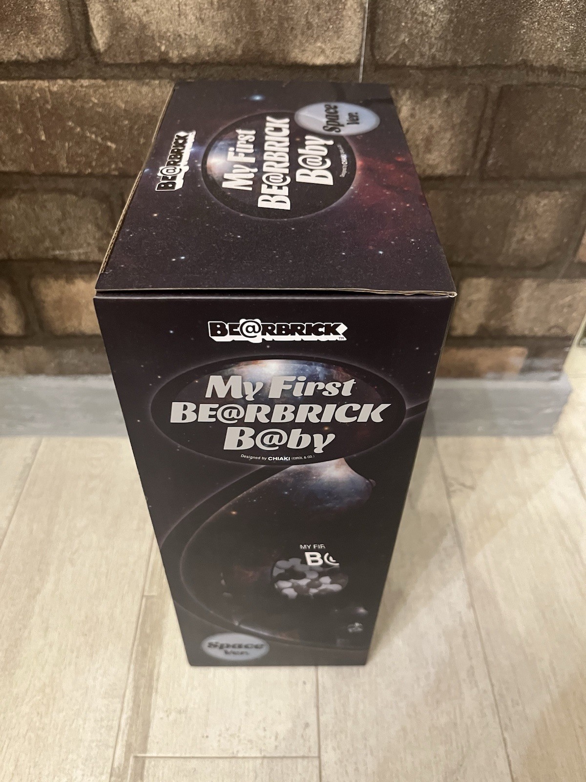 My First BE@RBRICK B@BY Space ver. 400%,100% Bearbrick Chiaki 2019 Authentic photo 4