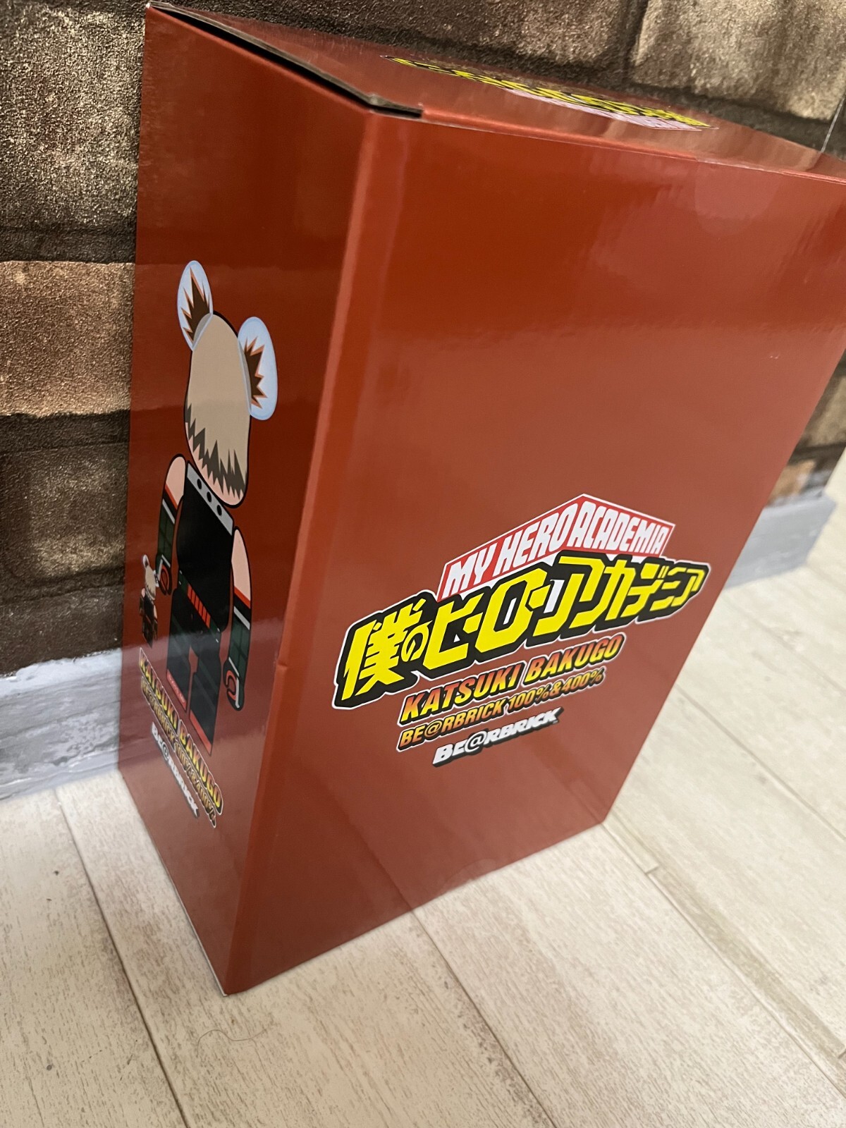 Medicom BE@RBRICK Katsumi Bakugo 400%,100% My Hero Academia Bearbrick Authentic photo 6