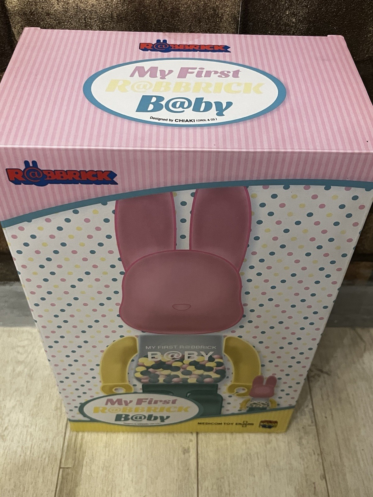 My First R@BBRICK B@BY 400%,100% 2019 Bearbrick BE@RBRICK Chiaki